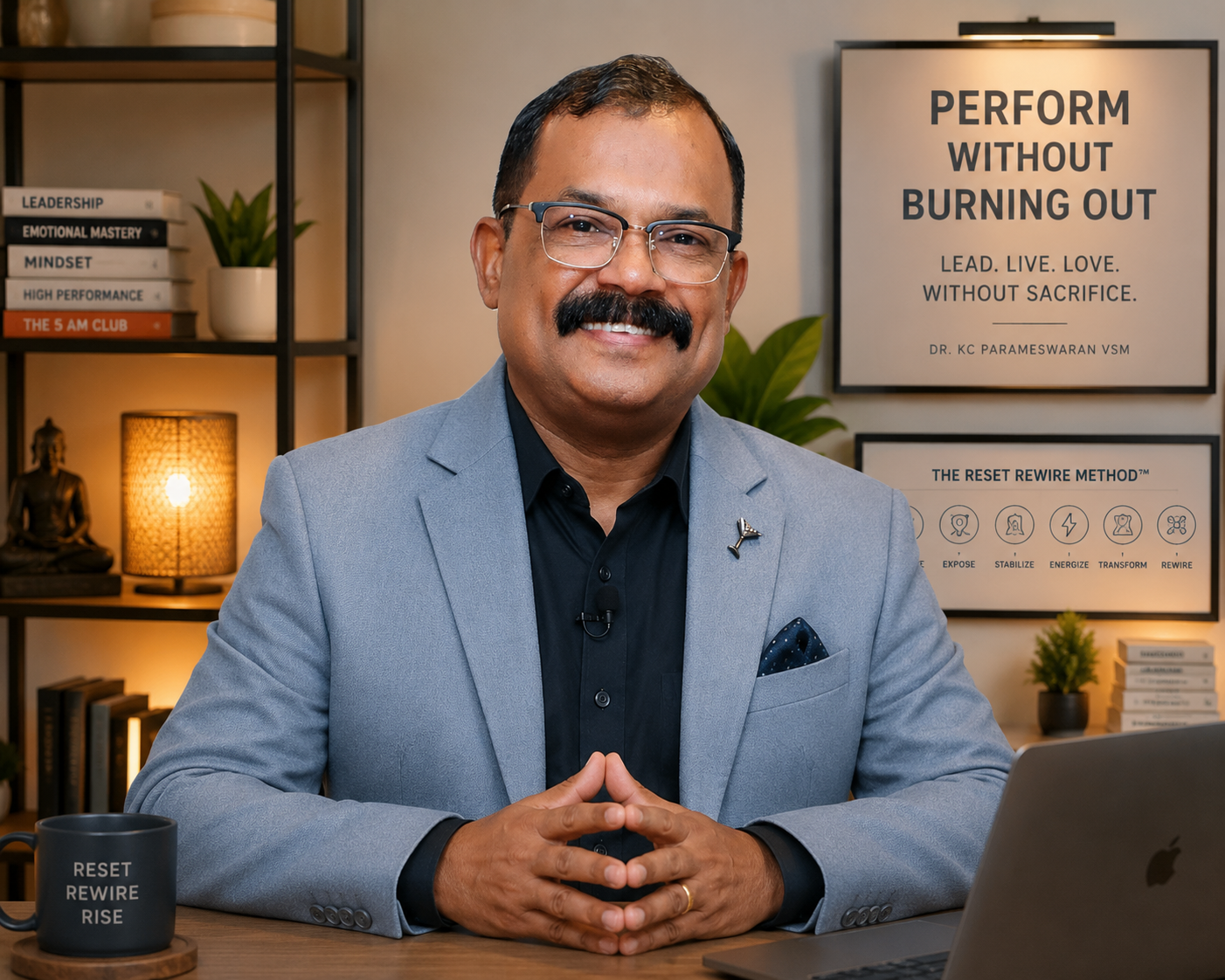 Dr. KC Parameswaran VSM — 37-Year Indian Air Force Veteran and creator of the 4D Freedom Reset™